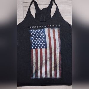 Farmborough NYC USA Flag Tank Top